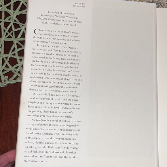 The Goldfinch Tartt, Donna Published by London Little Brown 2013 First Ediiton - Picture 2 of 14